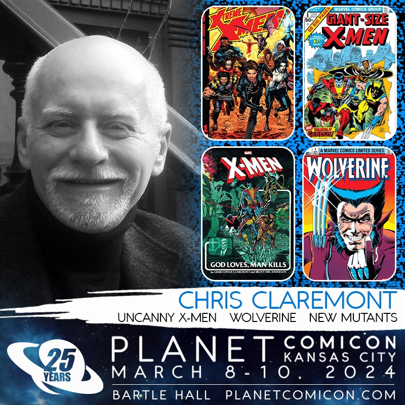 Chris Claremont Comicon KC 2024 Regional Entertainment News
