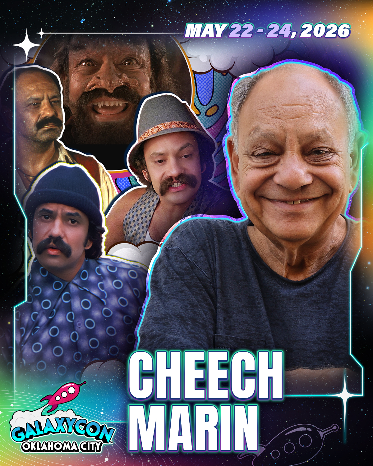 Cheech & Chong Set to Headline GalaxyCon Oklahoma City 2026 – Regional ...
